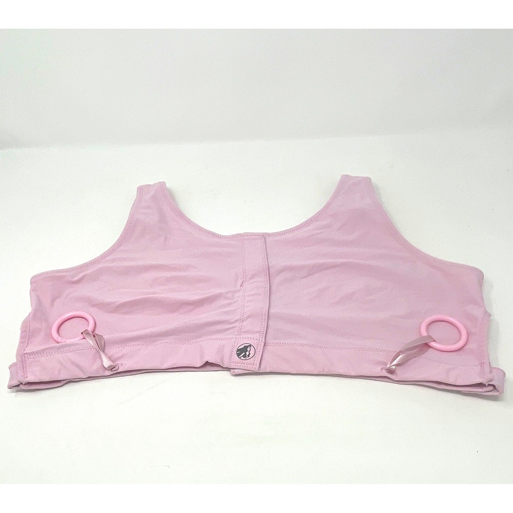 Masthead Elizabeth Pink Surgical Bra 2XL Pink Front Closure Compression High
